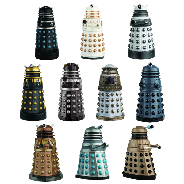 Doctor Who (TV) - Parliament Set 1 (Dalek Figurine Set) - Master Replicas