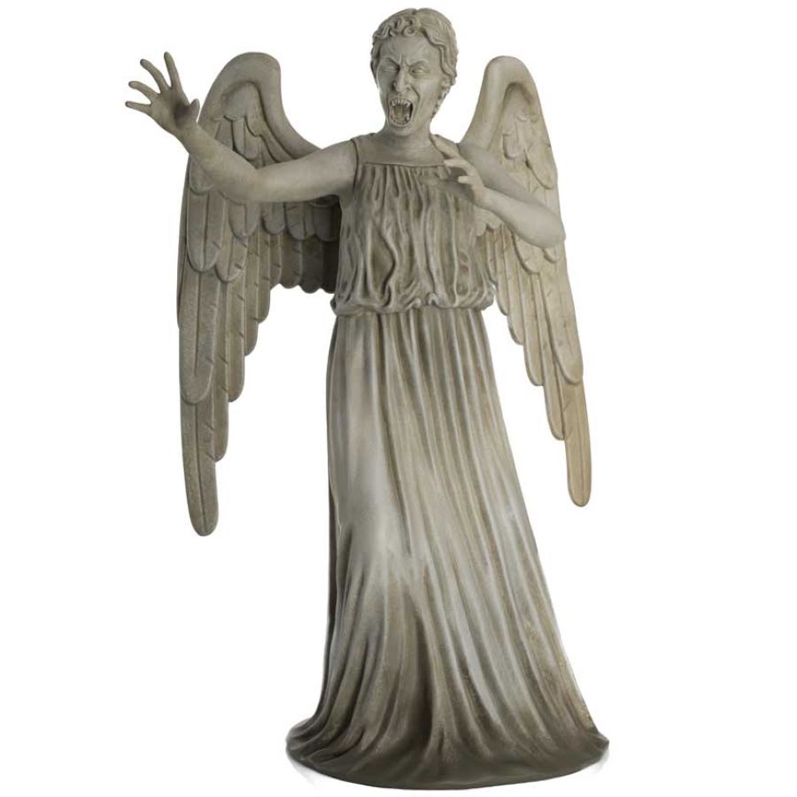 Image Pop Weasel - Image 2 of Doctor Who - Weeping Angel Mega Figurine - Master Replicas - Statue - Image - Pop Weasel