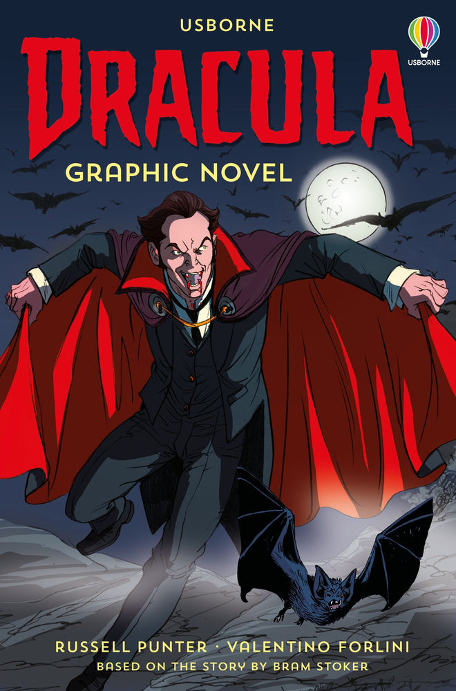 Pop Weasel Image of Usborne Graphic Novel: Dracula - Graphic Novel - Image - Pop Weasel