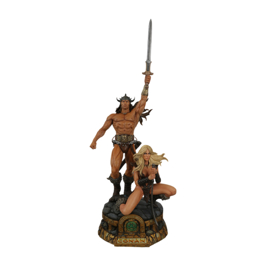 Pop Weasel Image of Conan the Barbarian (1982) - Conan Static 6 Statue - Mezco Toyz