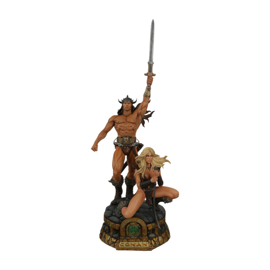 Pop Weasel Image of Conan the Barbarian (1982) - Conan Static 6 Statue - Mezco Toyz