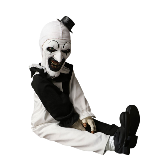 Terrifier - Art The Clown 18&#039;&#039; Roto Plush - Mezco Toyz