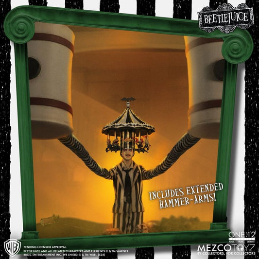 Image Pop Weasel - Image 4 of Beetlejuice 2 - Beetlejuice Deluxe One:12 Collective Action Figure - Mezco Toyz