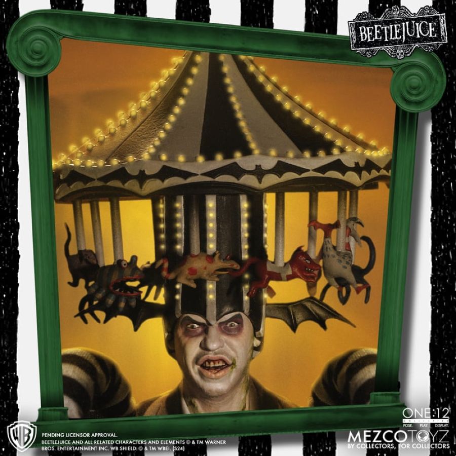 Image Pop Weasel - Image 10 of Beetlejuice 2 - Beetlejuice Deluxe One:12 Collective Action Figure - Mezco Toyz - Action Figure - Image - Pop Weasel