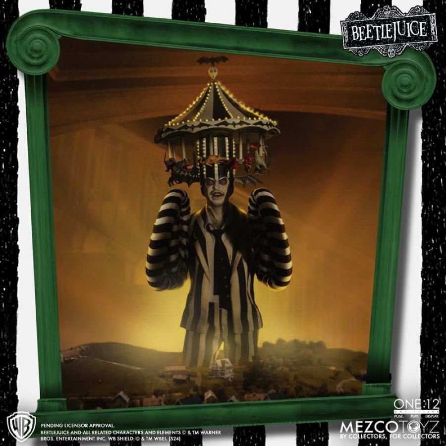 Image Pop Weasel - Image 11 of Beetlejuice 2 - Beetlejuice Deluxe One:12 Collective Action Figure - Mezco Toyz - Action Figure - Image - Pop Weasel