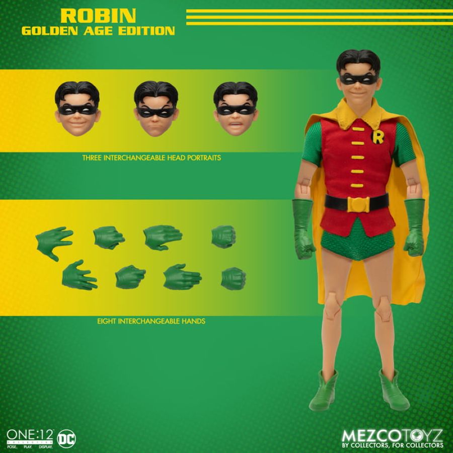 Image Pop Weasel - Image 6 of Batman - Robin Golden Age ONE:12 Collective Figure - Mezco Toyz - Action Figure - Image - Pop Weasel