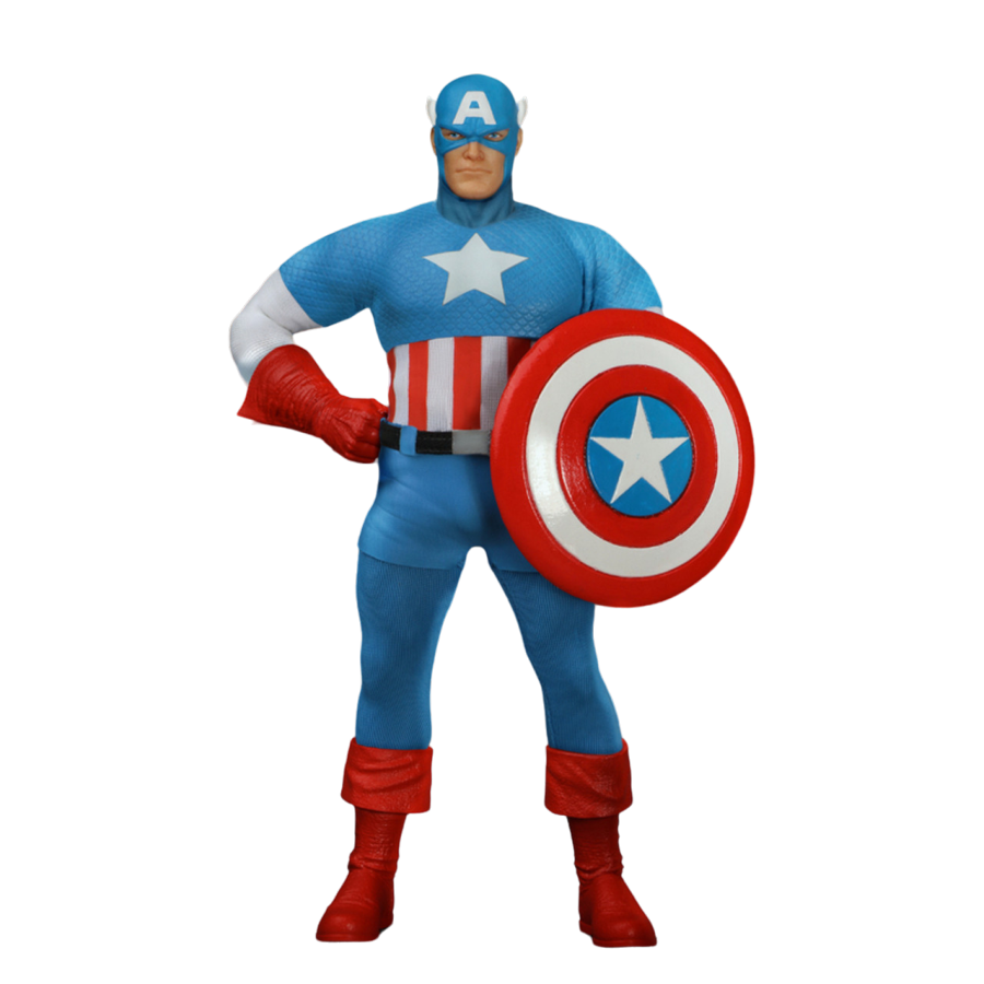 Pop Weasel Image of Captain America - Silver Age Edition One:12 Collective Figure - Mezco Toyz - statue - Image - Pop Weasel