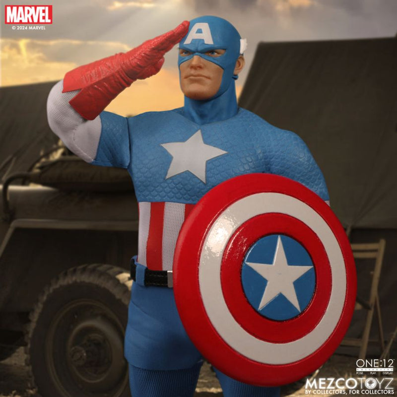 Pop Weasel - Image 6 of Captain America - Silver Age Edition One:12 Collective Figure - Mezco Toyz