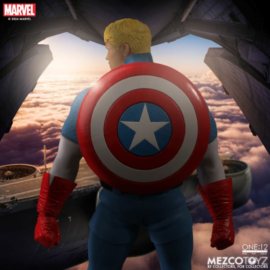 Pop Weasel - Image 7 of Captain America - Silver Age Edition One:12 Collective Figure - Mezco Toyz - statue - Image - Pop Weasel