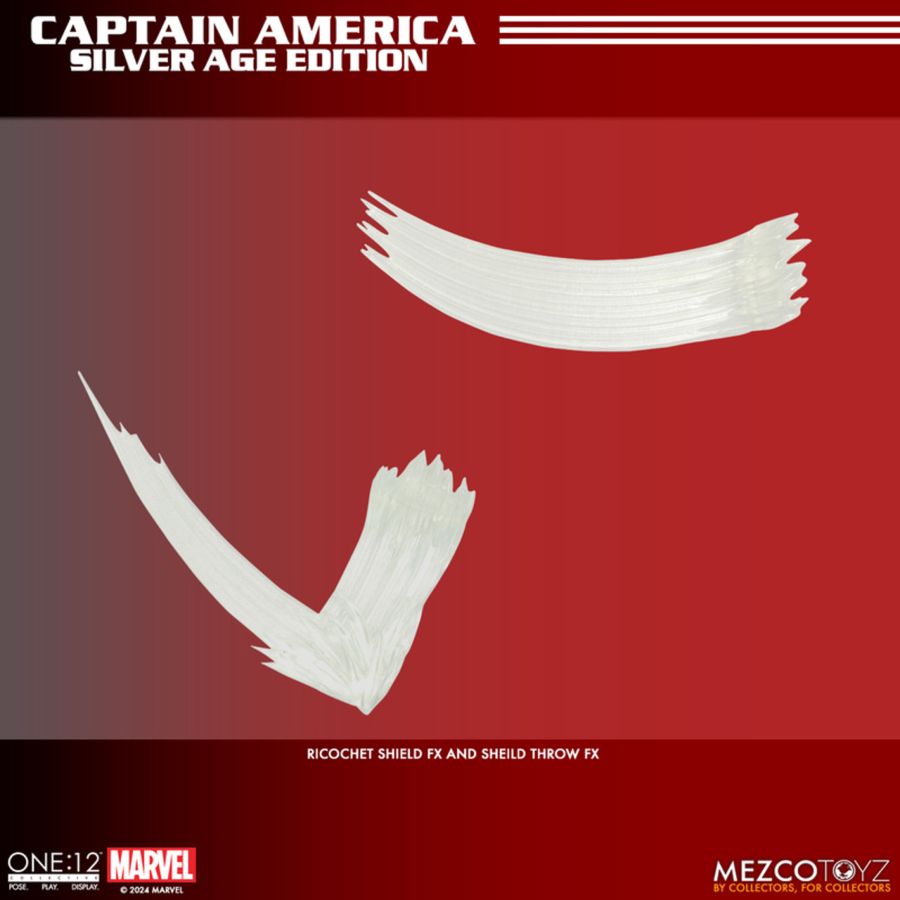 Pop Weasel - Image 13 of Captain America - Silver Age Edition One:12 Collective Figure - Mezco Toyz - statue - Image - Pop Weasel