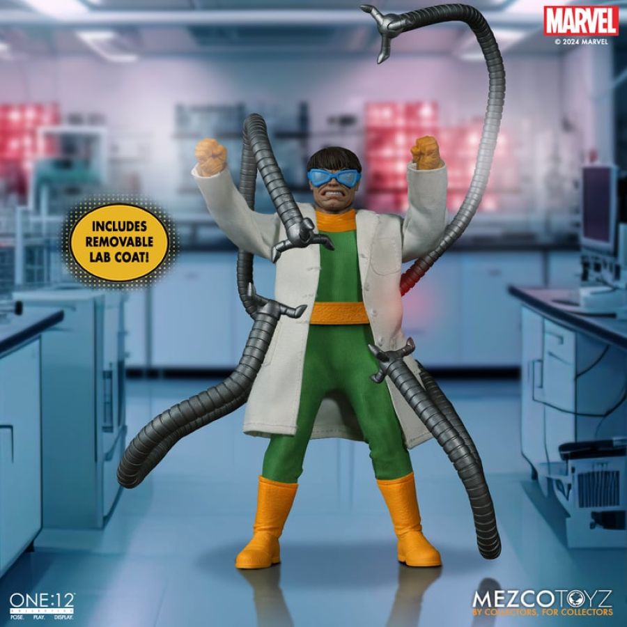 Image Pop Weasel - Image 3 of Spider-Man - Doctor Octopus ONE:12 Collective Figure - Mezco Toyz - Statue - Image - Pop Weasel