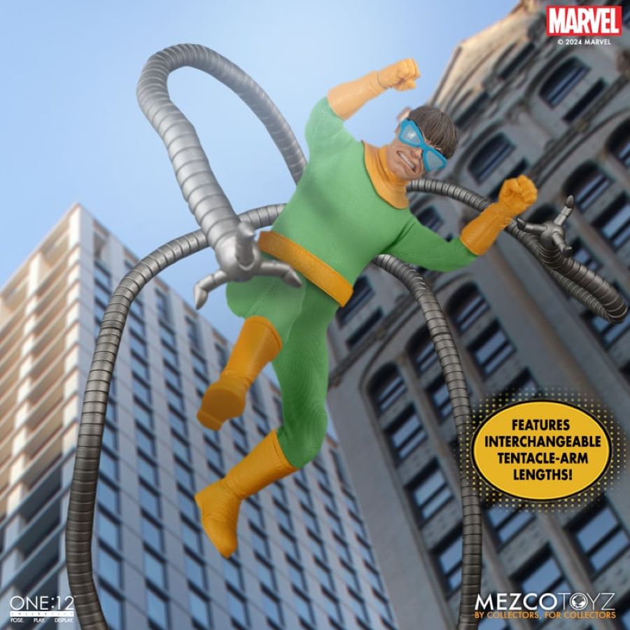 Image Pop Weasel - Image 5 of Spider-Man - Doctor Octopus ONE:12 Collective Figure - Mezco Toyz - Statue - Image - Pop Weasel