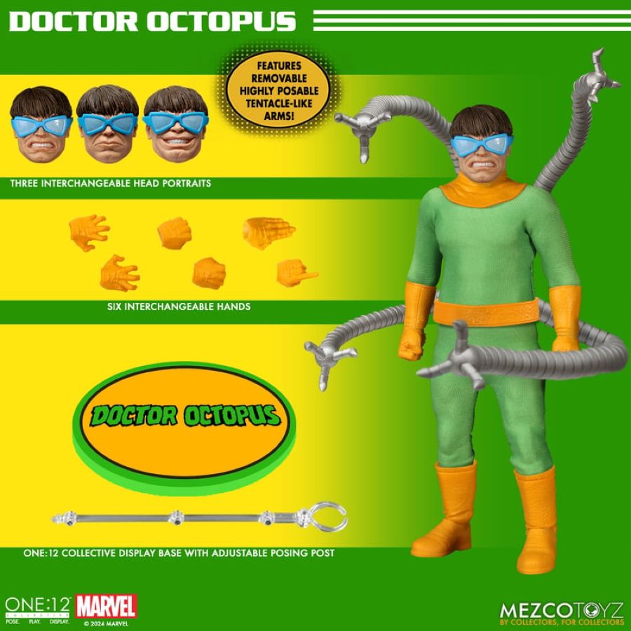 Image Pop Weasel - Image 7 of Spider-Man - Doctor Octopus ONE:12 Collective Figure - Mezco Toyz - Statue - Image - Pop Weasel