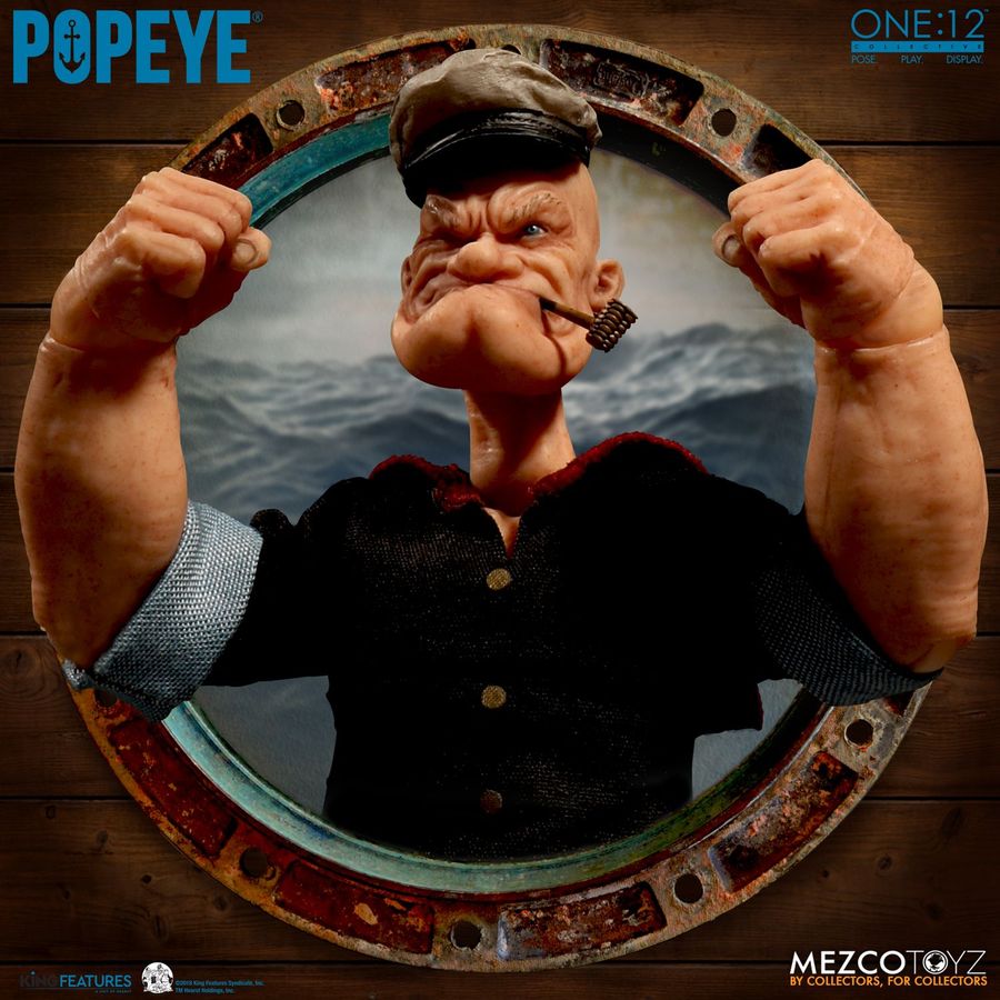 Pop Weasel - Image 5 of Popeye - Popeye One:12 Collective Action Figure - Mezco Toyz - Statue - Image - Pop Weasel