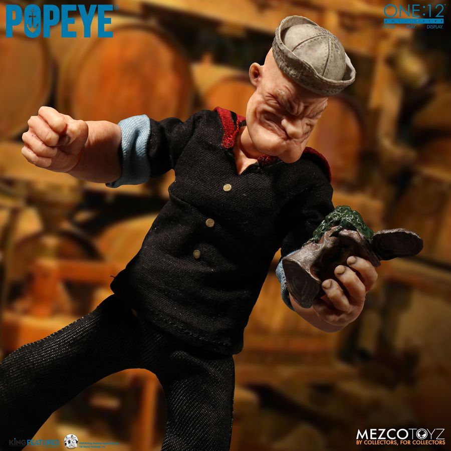 Pop Weasel - Image 6 of Popeye - Popeye One:12 Collective Action Figure - Mezco Toyz - Statue - Image - Pop Weasel