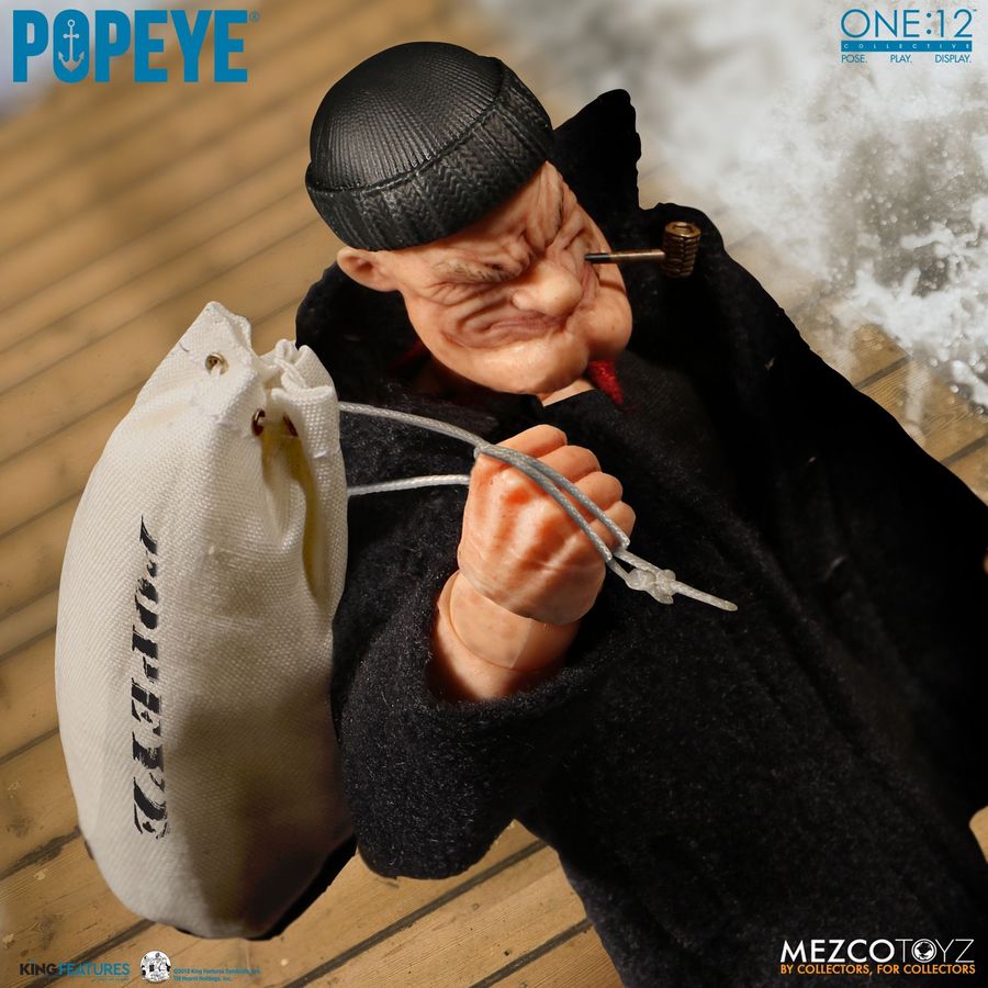 Pop Weasel - Image 7 of Popeye - Popeye One:12 Collective Action Figure - Mezco Toyz - Statue - Image - Pop Weasel