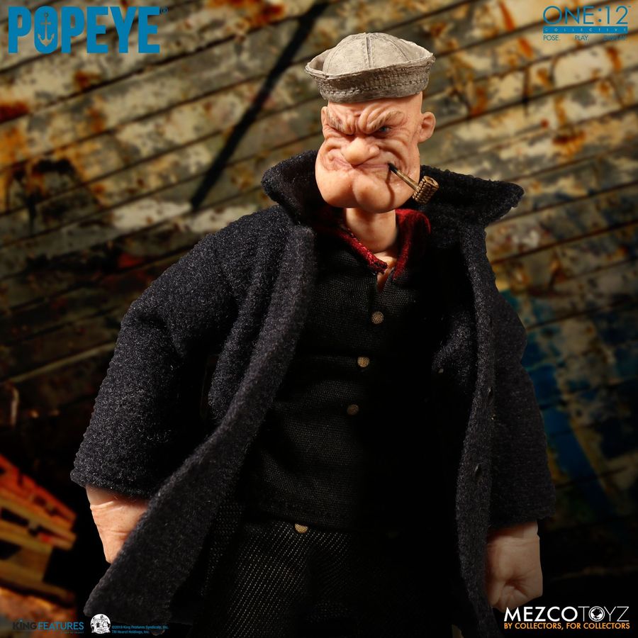 Pop Weasel - Image 8 of Popeye - Popeye One:12 Collective Action Figure - Mezco Toyz - Statue - Image - Pop Weasel