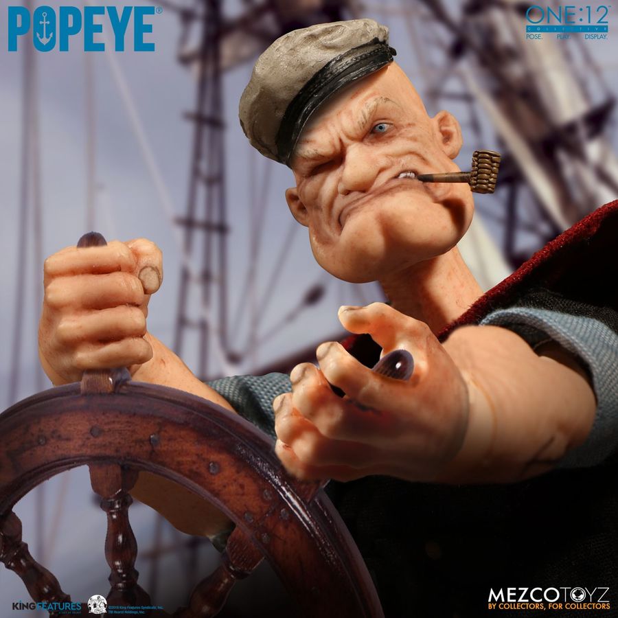 Pop Weasel - Image 11 of Popeye - Popeye One:12 Collective Action Figure - Mezco Toyz - Statue - Image - Pop Weasel