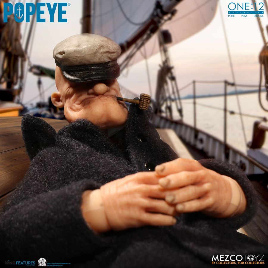 Pop Weasel - Image 12 of Popeye - Popeye One:12 Collective Action Figure - Mezco Toyz - Statue - Image - Pop Weasel