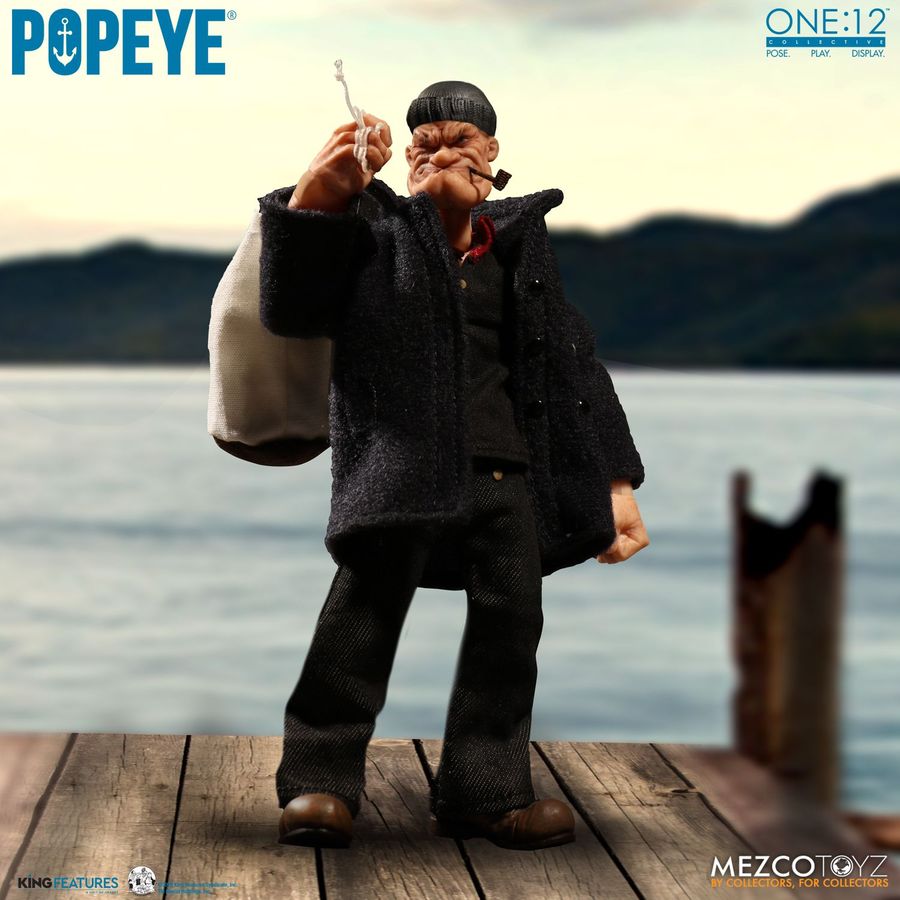 Pop Weasel - Image 14 of Popeye - Popeye One:12 Collective Action Figure - Mezco Toyz - Statue - Image - Pop Weasel