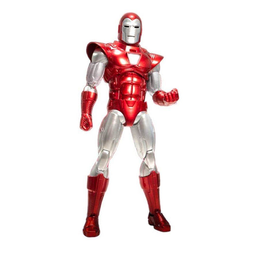 Pop Weasel Image of Iron Man - Silver Centurion One:12 Collective Figure - Mezco Toys