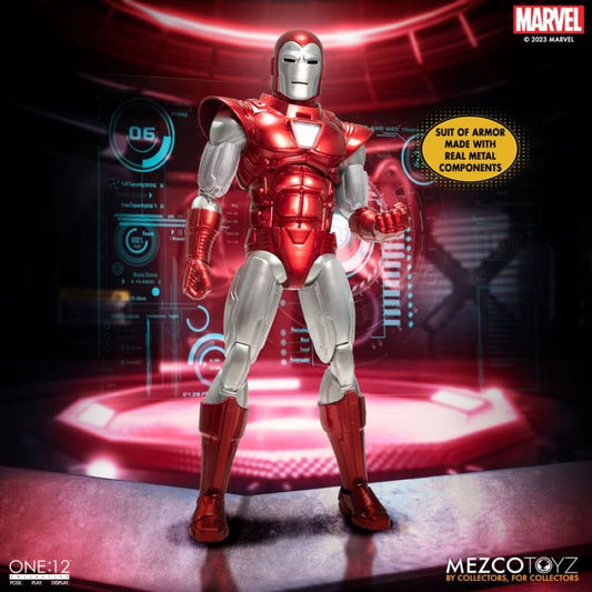 Pop Weasel - Image 2 of Iron Man - Silver Centurion One:12 Collective Figure - Mezco Toys