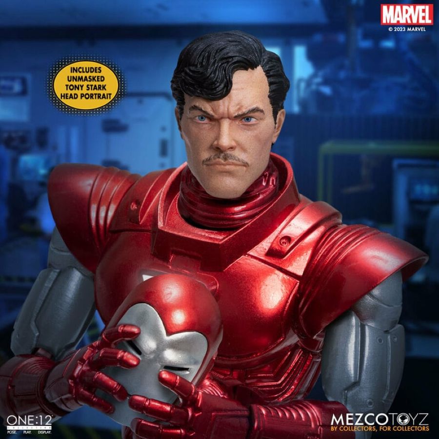 Pop Weasel - Image 9 of Iron Man - Silver Centurion One:12 Collective Figure - Mezco Toys - Statue - Image - Pop Weasel