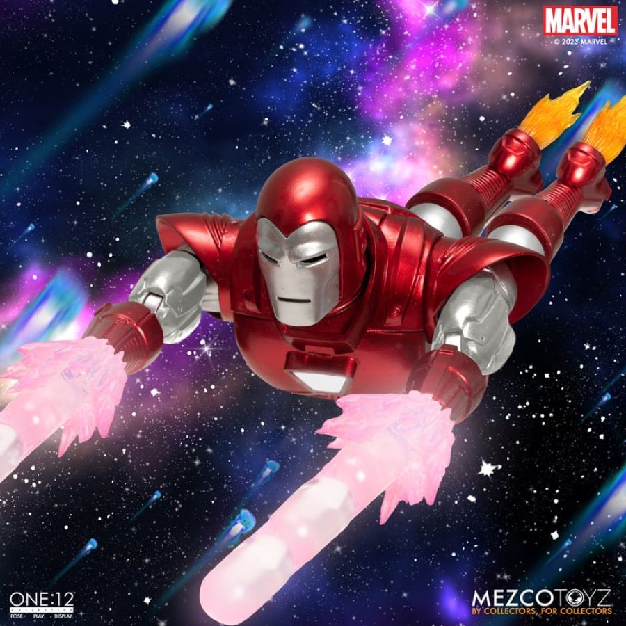 Pop Weasel - Image 10 of Iron Man - Silver Centurion One:12 Collective Figure - Mezco Toys - Statue - Image - Pop Weasel