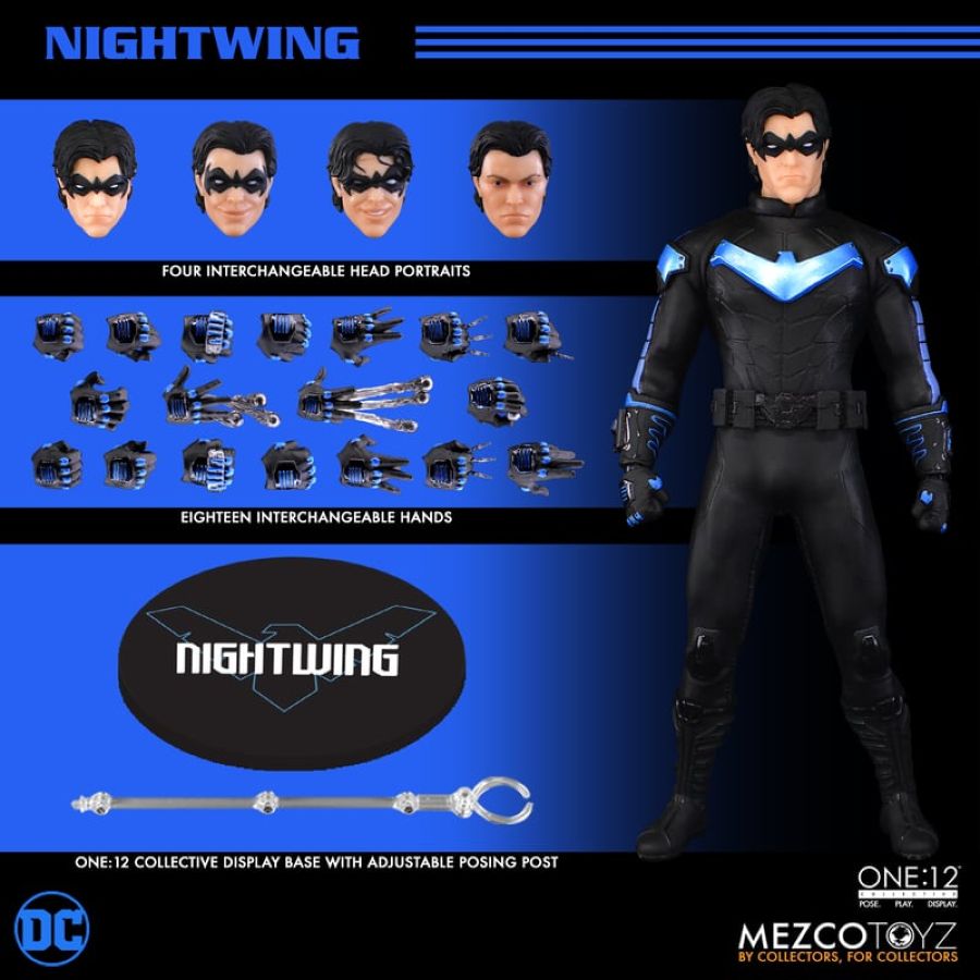 Image Pop Weasel - Image 10 of Batman - Nightwing One:12 Collective Figure - Mezco Toyz - Action Figure - Image - Pop Weasel