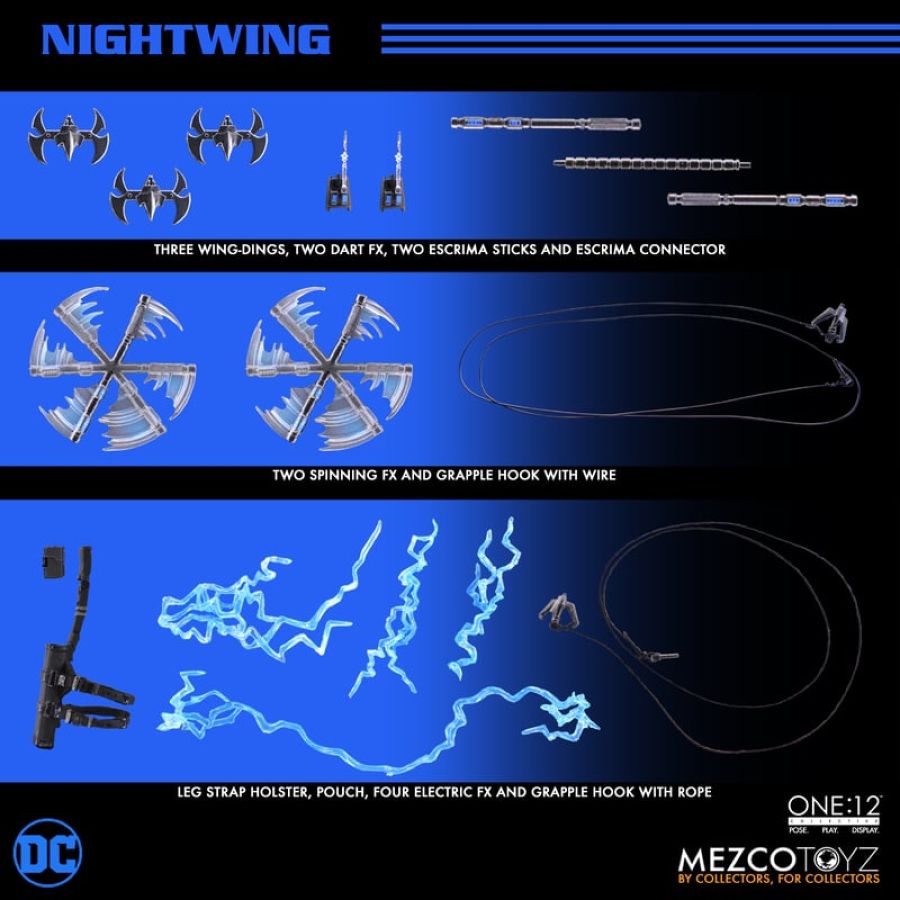 Image Pop Weasel - Image 11 of Batman - Nightwing One:12 Collective Figure - Mezco Toyz - Action Figure - Image - Pop Weasel