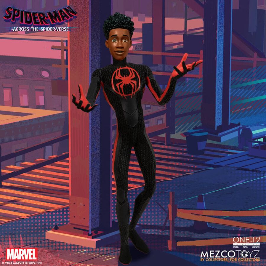 Pop Weasel - Image 2 of Spider-Man: Across the Spider-Verse - Miles Morales ONE:12 Collective Figure - Mezco Toyz - Statue - Image - Pop Weasel