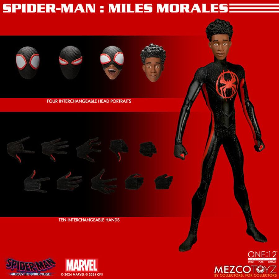 Pop Weasel - Image 9 of Spider-Man: Across the Spider-Verse - Miles Morales ONE:12 Collective Figure - Mezco Toyz - Statue - Image - Pop Weasel