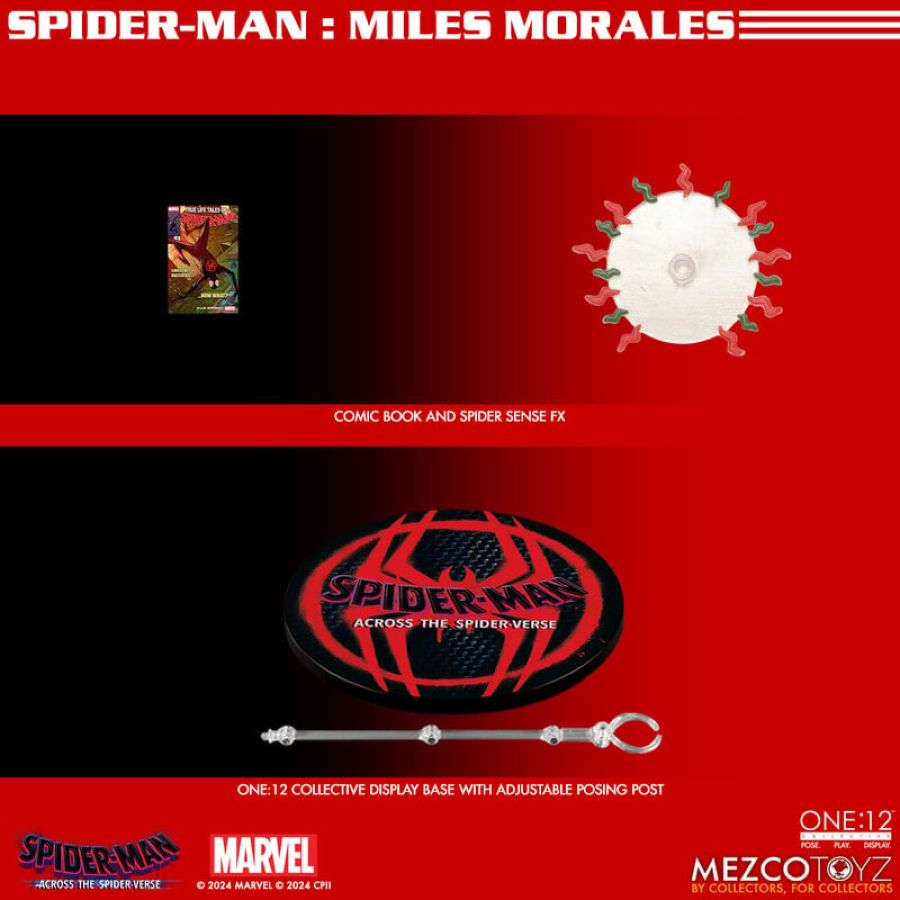 Pop Weasel - Image 10 of Spider-Man: Across the Spider-Verse - Miles Morales ONE:12 Collective Figure - Mezco Toyz - Statue - Image - Pop Weasel