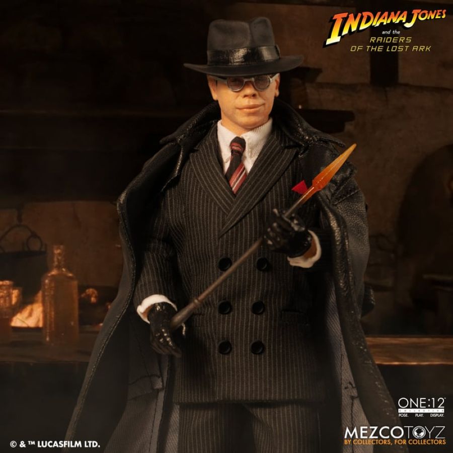 Image Pop Weasel - Image 7 of Indiana Jones - Major Toht Ark of the Covenant Deluxe Box Set - Mezco Toyz - Action Figure - Image - Pop Weasel