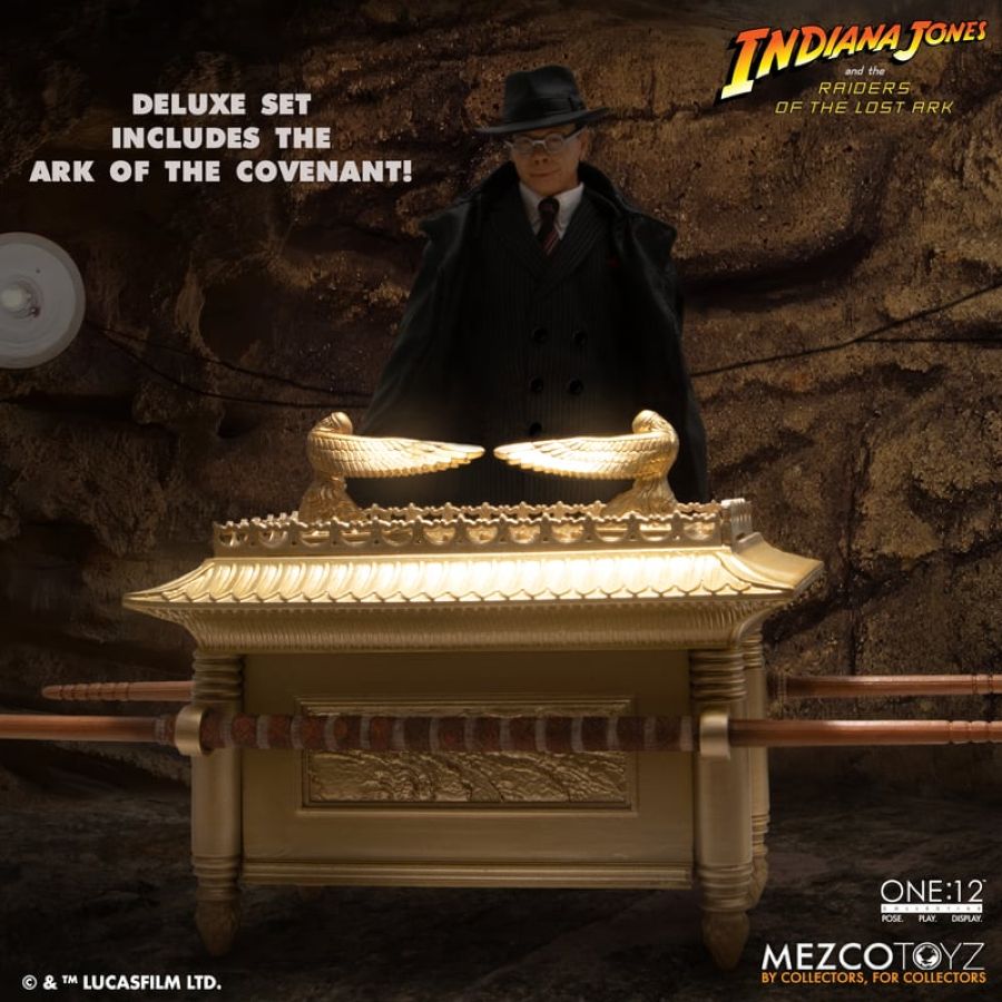 Image Pop Weasel - Image 8 of Indiana Jones - Major Toht Ark of the Covenant Deluxe Box Set - Mezco Toyz - Action Figure - Image - Pop Weasel