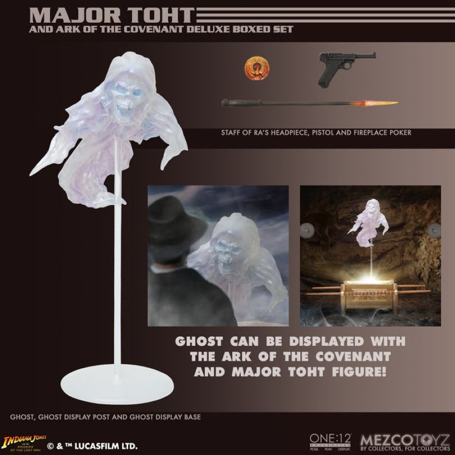 Image Pop Weasel - Image 14 of Indiana Jones - Major Toht Ark of the Covenant Deluxe Box Set - Mezco Toyz - Action Figure - Image - Pop Weasel