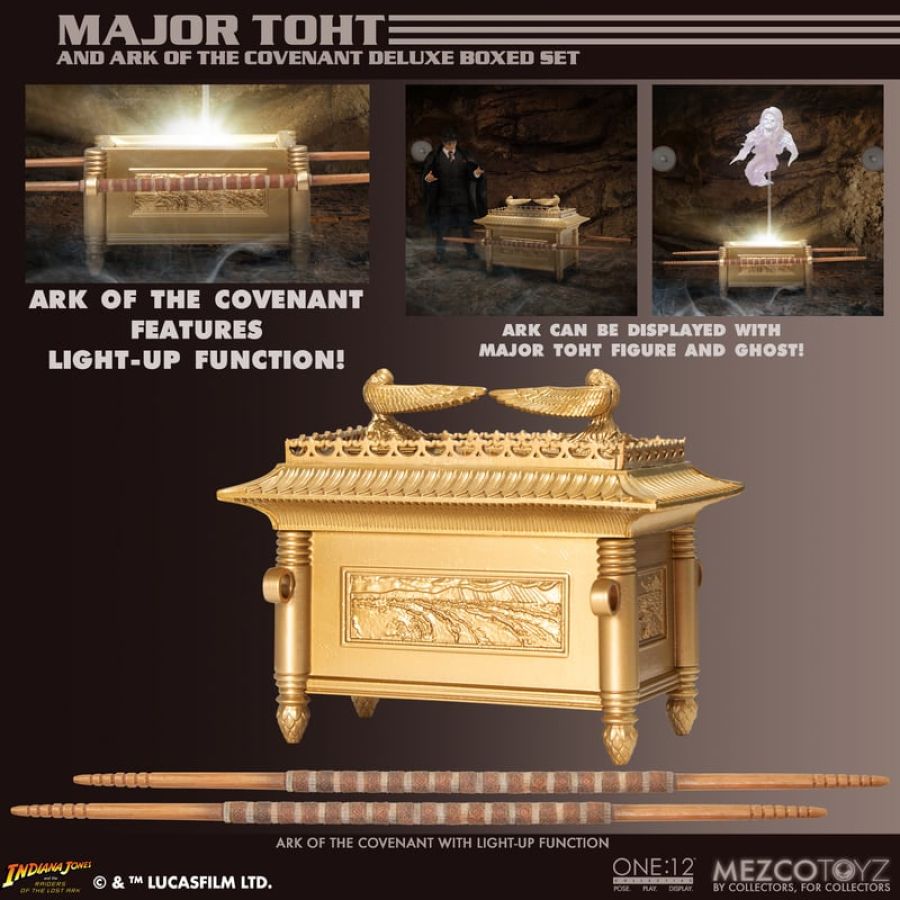 Image Pop Weasel - Image 15 of Indiana Jones - Major Toht Ark of the Covenant Deluxe Box Set - Mezco Toyz - Action Figure - Image - Pop Weasel