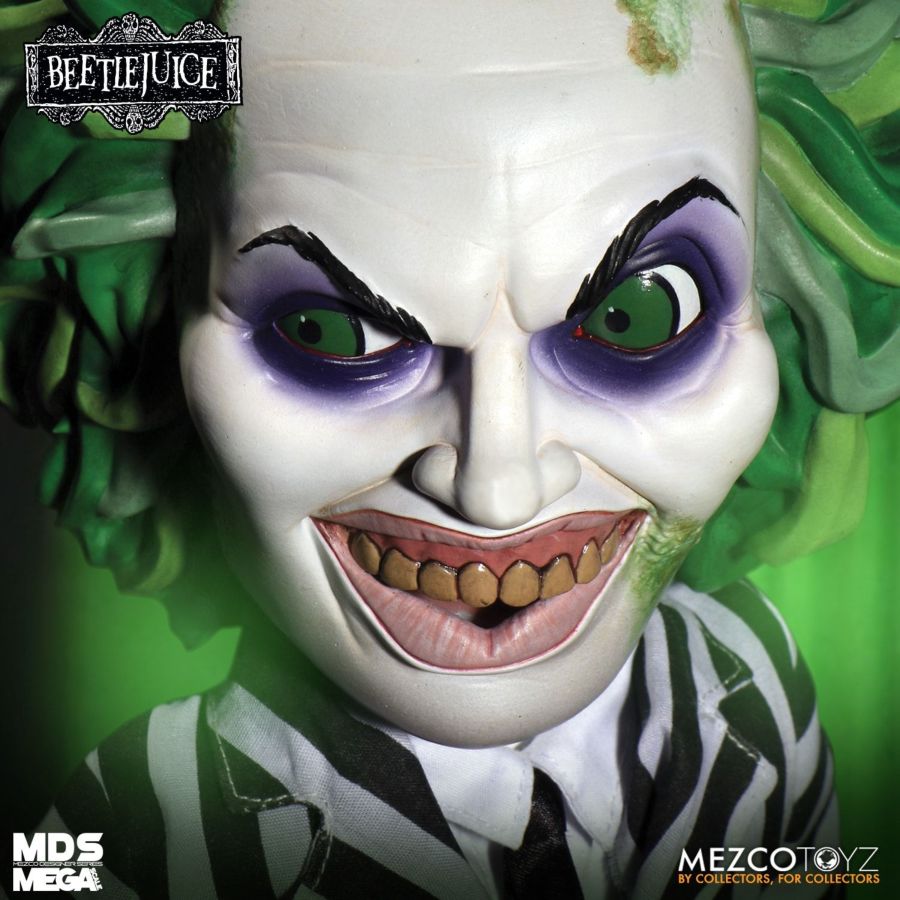 Pop Weasel - Image 3 of Beetlejuice - 15" Mega Scale Figure - Mezco Toyz - Statue - Image - Pop Weasel