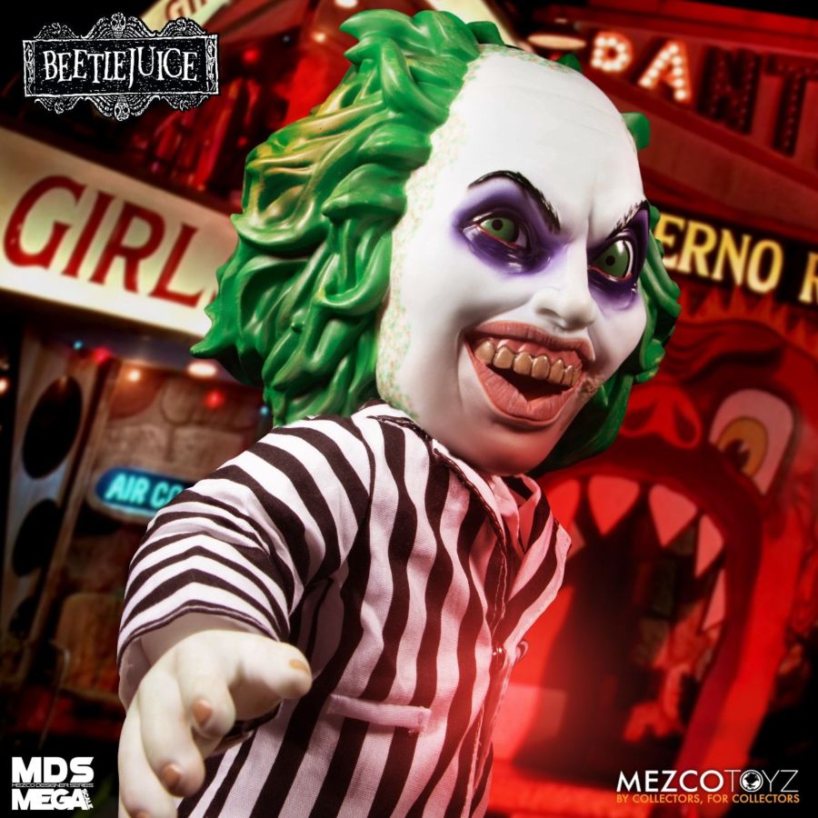 Pop Weasel - Image 5 of Beetlejuice - 15" Mega Scale Figure - Mezco Toyz - Statue - Image - Pop Weasel