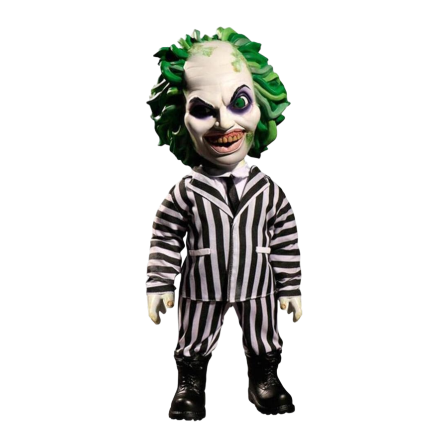 Pop Weasel Image of Beetlejuice - 15" Mega Scale Figure - Mezco Toyz - Statue - Image - Pop Weasel