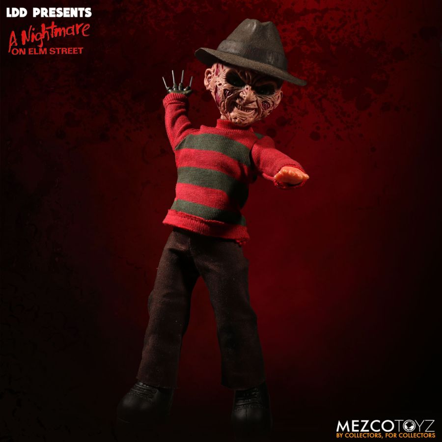 Image Pop Weasel - Image 4 of Living Dead Dolls - Freddy Krueger with Sound - Mezco Toyz - Action Figure - Image - Pop Weasel