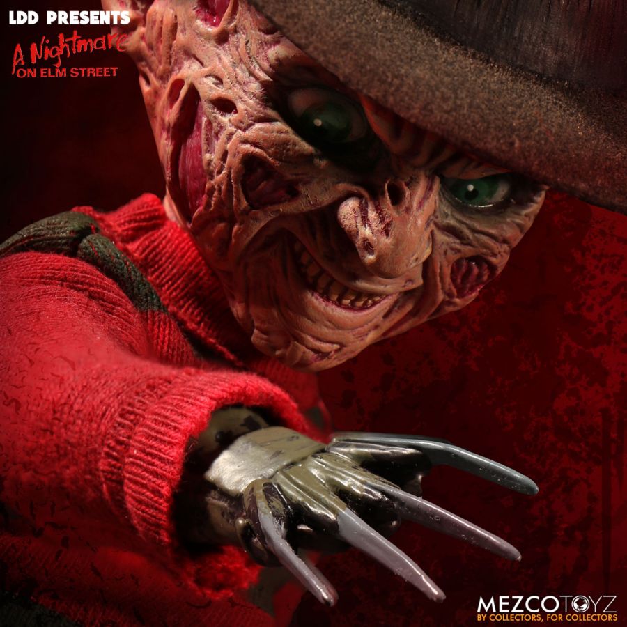 Image Pop Weasel - Image 6 of Living Dead Dolls - Freddy Krueger with Sound - Mezco Toyz - Action Figure - Image - Pop Weasel