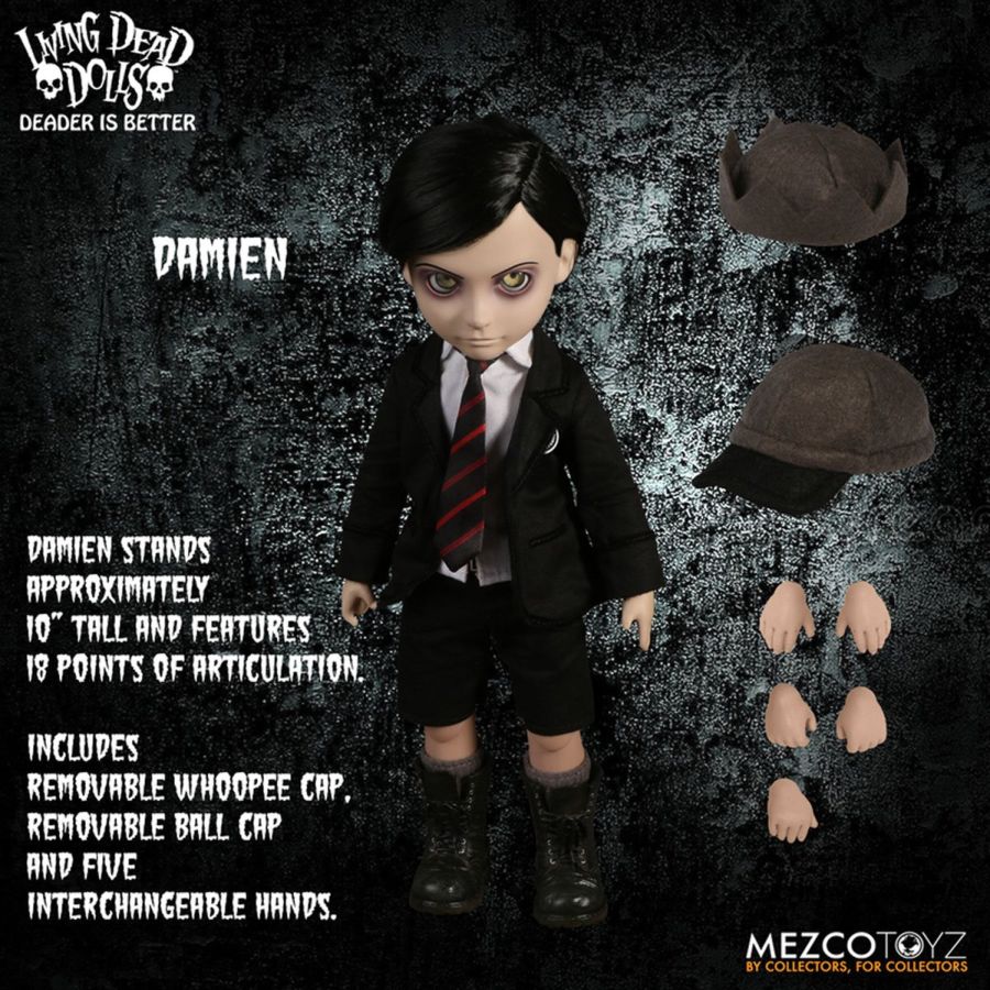 Pop Weasel - Image 14 of Living Dead Dolls - Damien Mega Figure - Mezco Toyz - Action Figure - Image - Pop Weasel