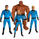 Marvel Comics - Fantastic Four Deluxe Steel One:12 Action Figure Boxed Set - Mezco Toyz