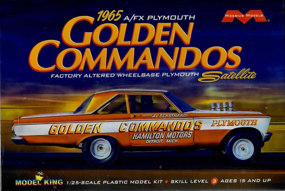 1/25 Plymouth Golden Commando - Model - Image - Pop Weasel