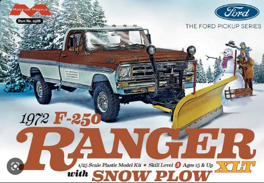 1/25 &#39;72 Ford F-250 4x4 Snow P