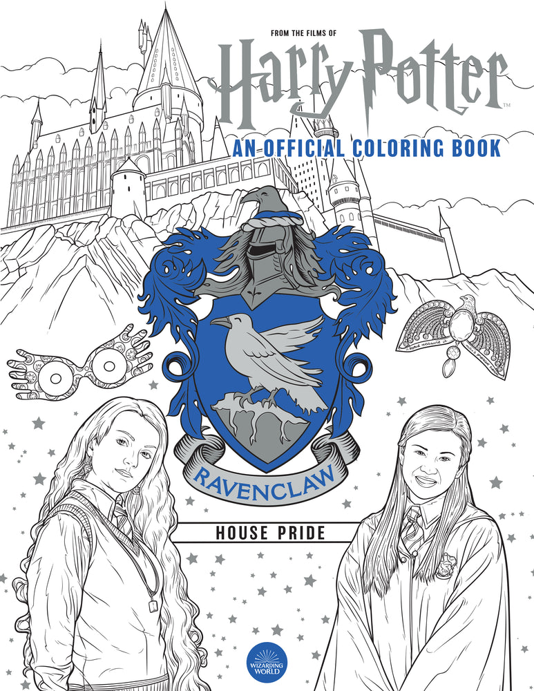 Pop Weasel Image of Harry Potter: Ravenclaw House Pride - The Official Colouring Book - Colouring Book - Image - Pop Weasel