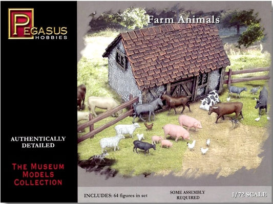 c1/72 Farm Animals (64 ass