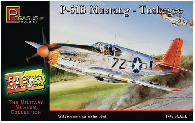 1/48 P-51B Mustang Tuskegee - Model - Image - Pop Weasel