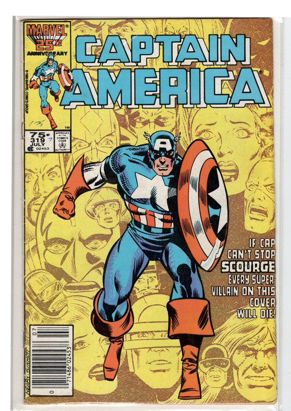 Pre-Owned - Captain America #319  (July 1986)
